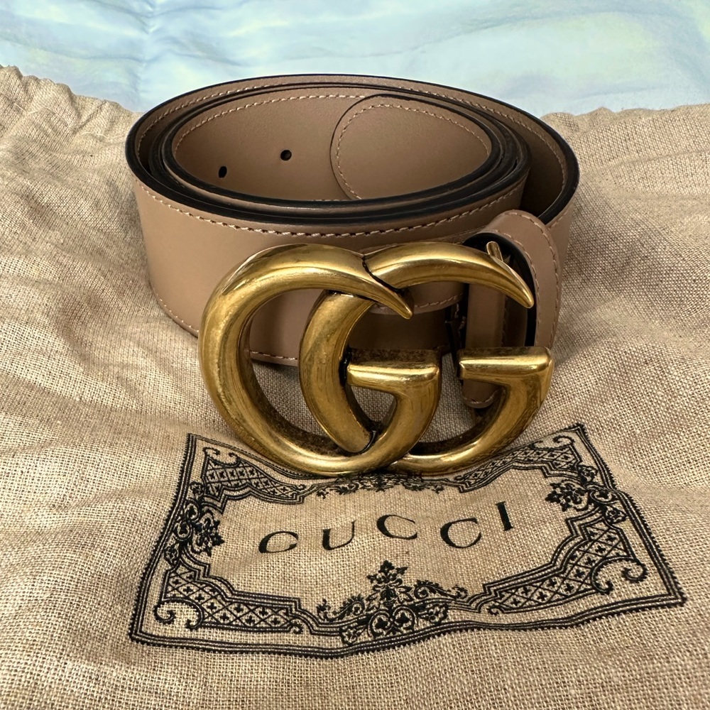 Gucci Marmont GG Logo Belt *Sold Out Color*